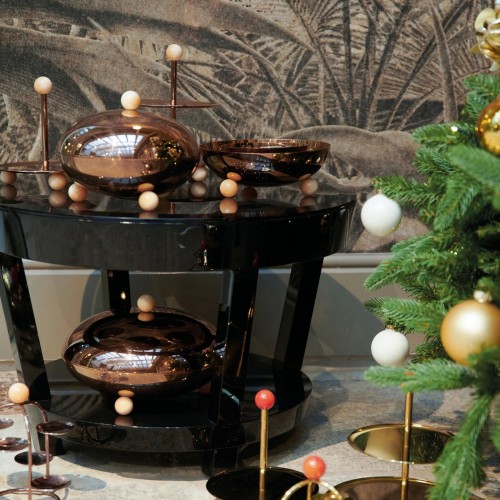 Penelope 26 Cm Mirror Pvd Rum Orta Süsü