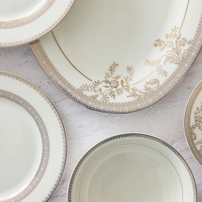 Vera Wang Lace Gold 12 Kişilik Yemek Seti