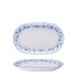 1382 Blaubluten 26 Cm Oval Servis Tabağı