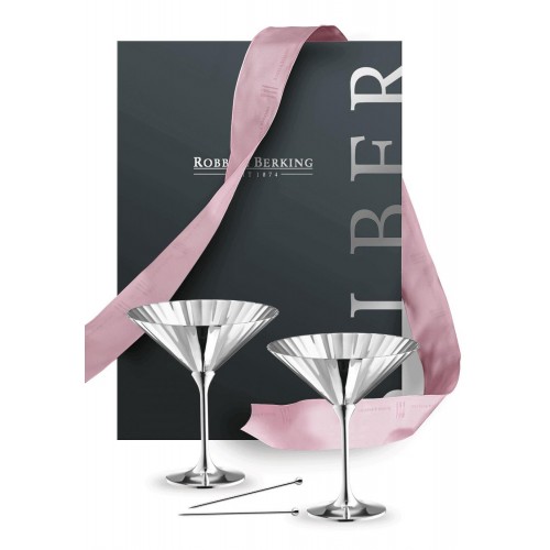 Belvedere 90 Gümüş Kaplama 13 Cm Kokteyl Bardağı Belvedere 90 Gümüş Kaplama 13 Cm Kokteyl Bardağı