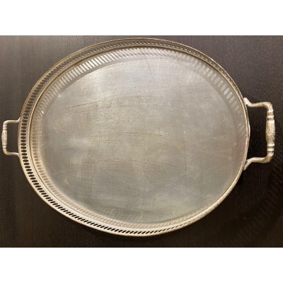 Büyük Boy Oval Italyan Tepsı 30X52Cm