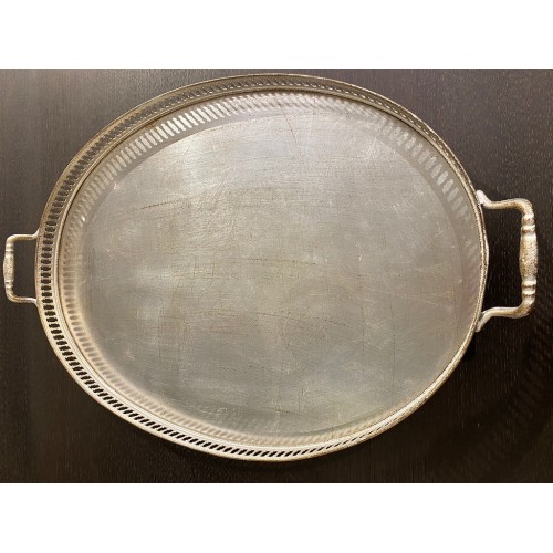 Büyük Boy Oval Italyan Tepsı 30X52Cm