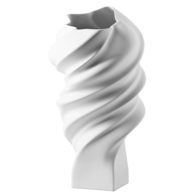 Squal Beyaz Mat 32 Cm Vazo