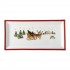 Happy Wintertime Red 36 Cm Oval Servis
