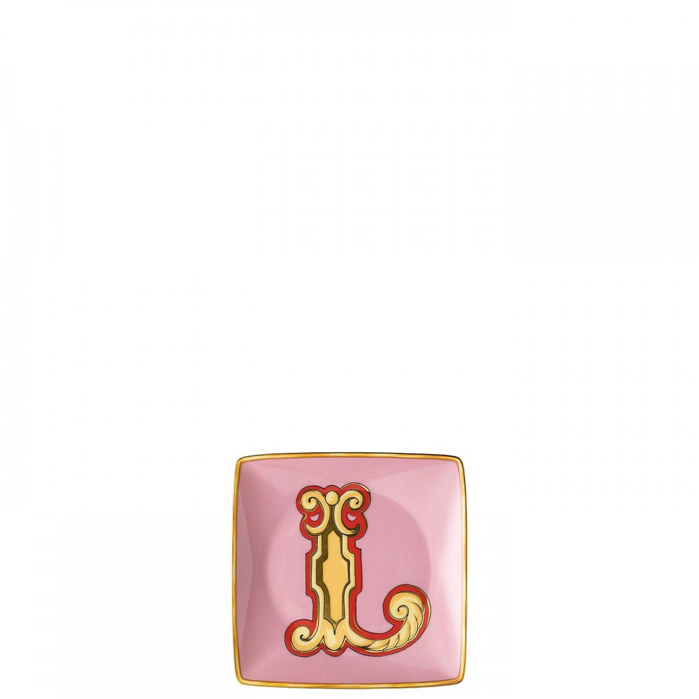 Holiday Alphabet 12 Cm Kare Tabak L Harfi