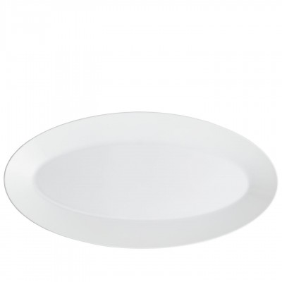 Jasper Conran White 39 Cm Oval Servis Tabağı