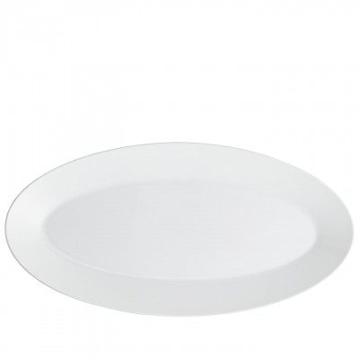 Jasper Conran White 39 Cm Oval Servis Tabağı
