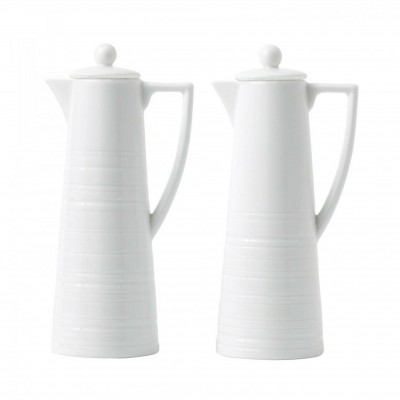 Jasper Conran White Yağdanlık  ve Sirke Potu