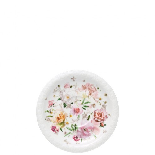 Maria Pink Rose 18 Cm Konsome Kâse Tabağı Maria Pink Rose 18 Cm Konsome Kâse Tabağı