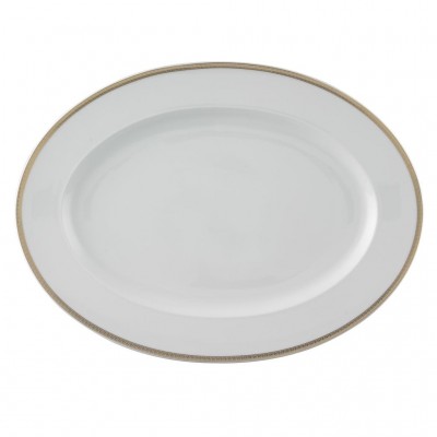 Meandre D Or 40 Cm Oval Servis Tabağı