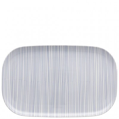 Moon Cipango Blue 38 Cm Dikdörtgen Servis