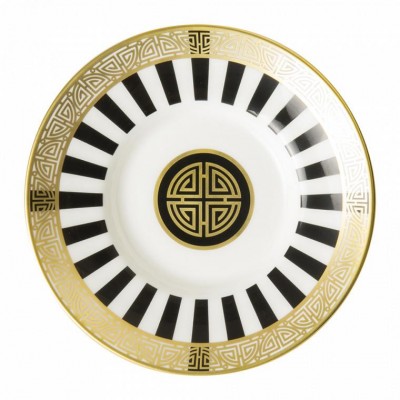 Satori Black Kahve Fincan Tabağı