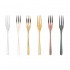 Taste 6 Parça Çeşitli Renkte Pvd Kaplama Çatal Seti