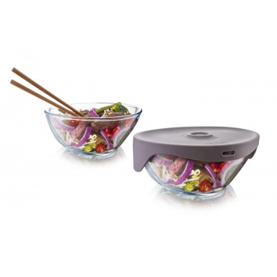 Tomorrow Grey 17 Cm Kapaklı Kâse