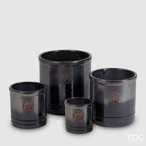 Vasi Decorativi Gres 4'lü Cilalı Vazo Vasi Decorativi Gres 4'lü Cilalı Vazo