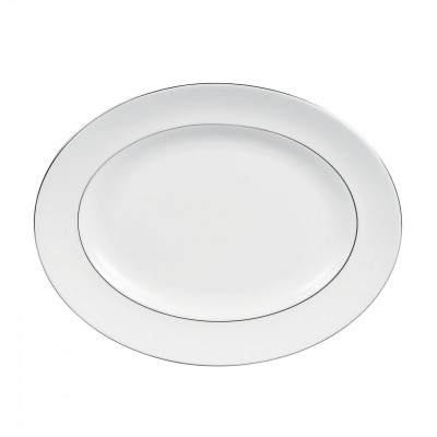 Vera Wang Blanc 35Cm Oval Servis Tabağı