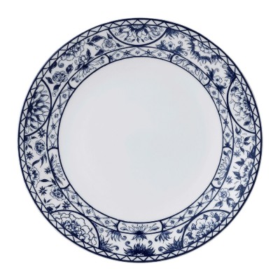 Victoria's Garden - Blue Kısmi Kaplama 27 Cm Yemek Tabağı