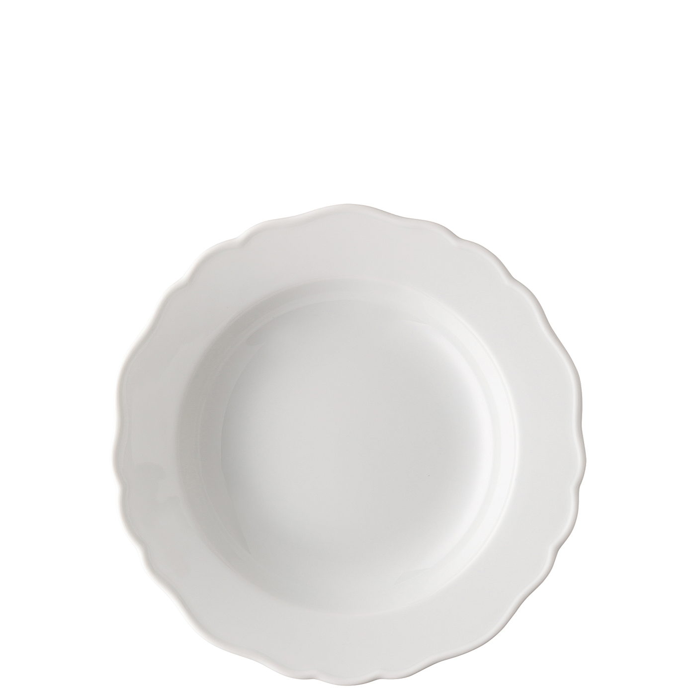 Maria Theresia White 23 Cm Kenarlı Çukur Tabak