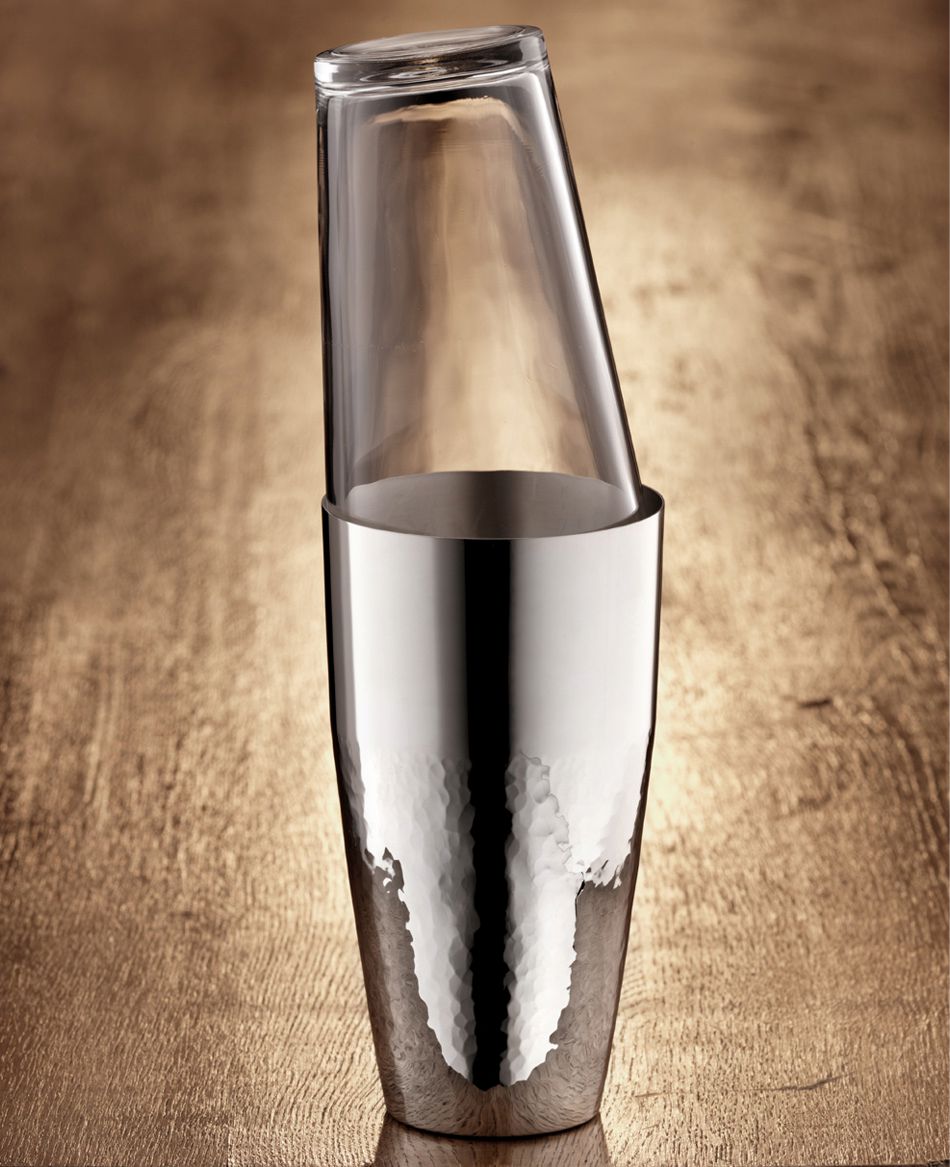 Martele 90 Gümüş Kaplama 17 Cm Kokteyl Çalkalayıcı