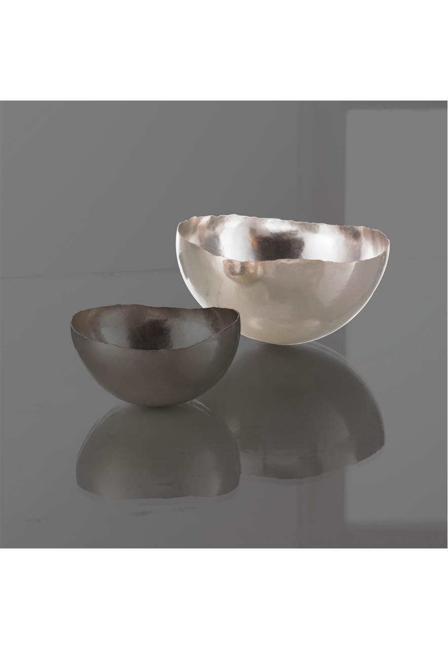 Martele 90 Gümüş Kaplama 12 Cm Kâse