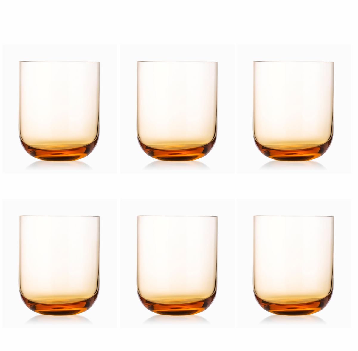 Monaco 6 lı Amber Su Bardağı