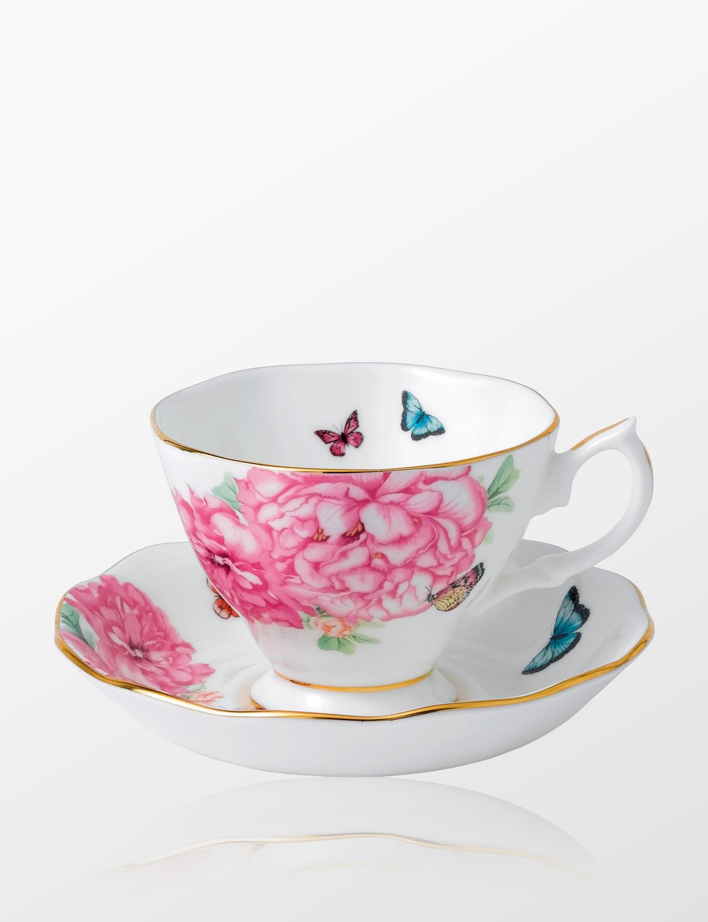 Miranda Kerr Tabaklı Çay Fincanı