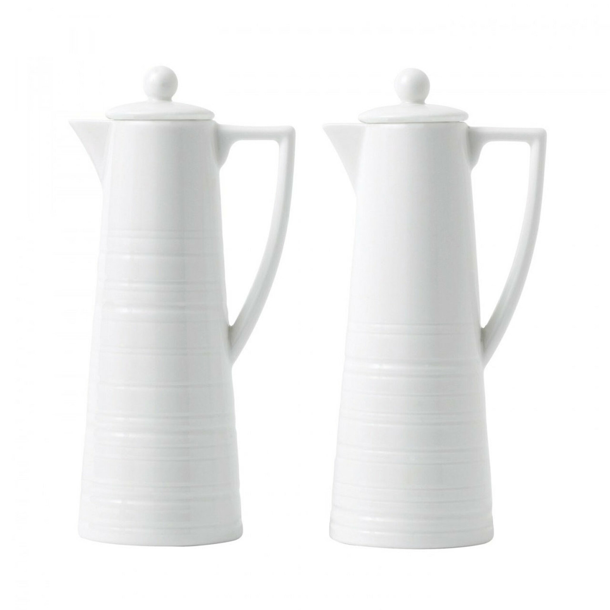 Jasper Conran White Yağdanlık  ve Sirke Potu