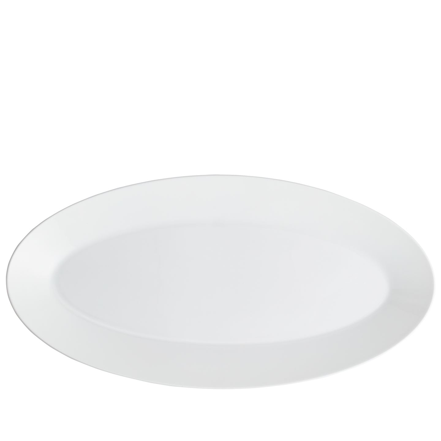 Jasper Conran White 39 Cm Oval Servis Tabağı