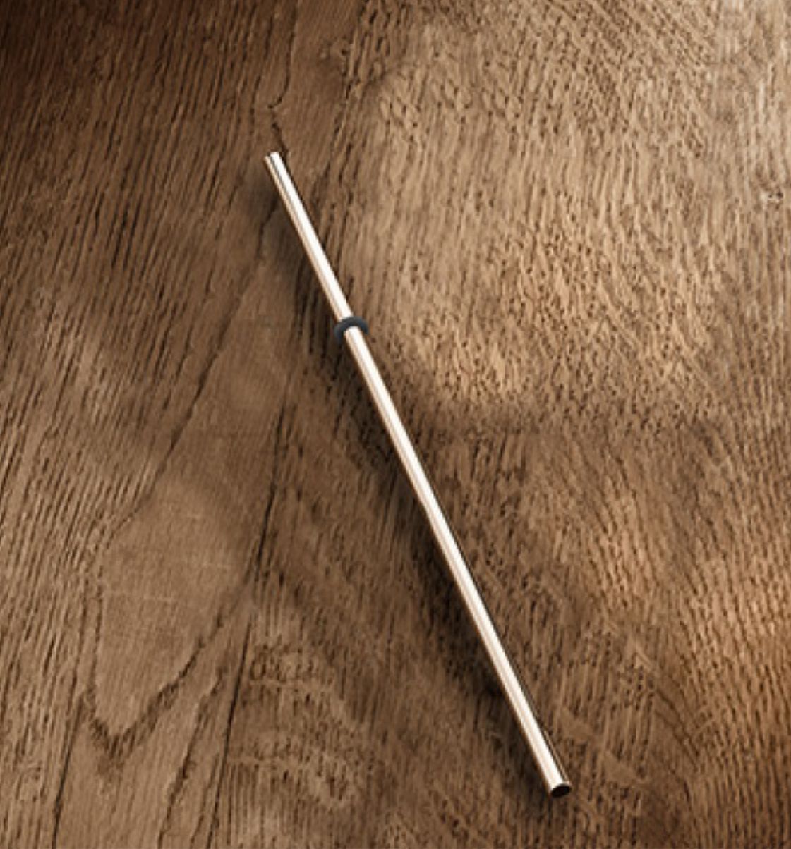 Martele 90 Gümüş Kaplama 24 Cm Pipet