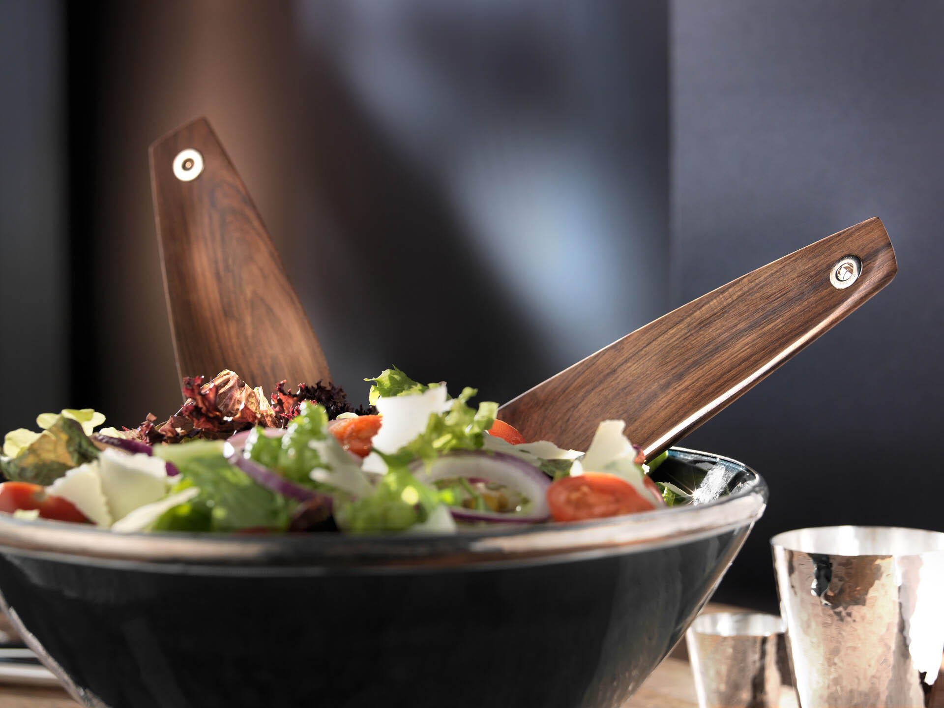 12 37,40 Cm Ahşap Uzun Kâse