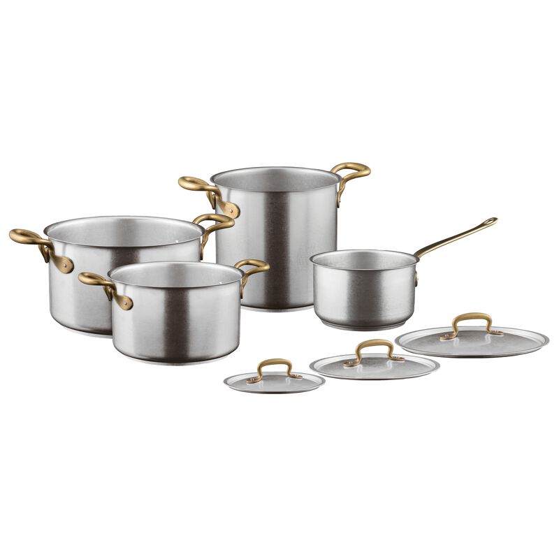 1965 Vintage 7 Parça Tencere Seti