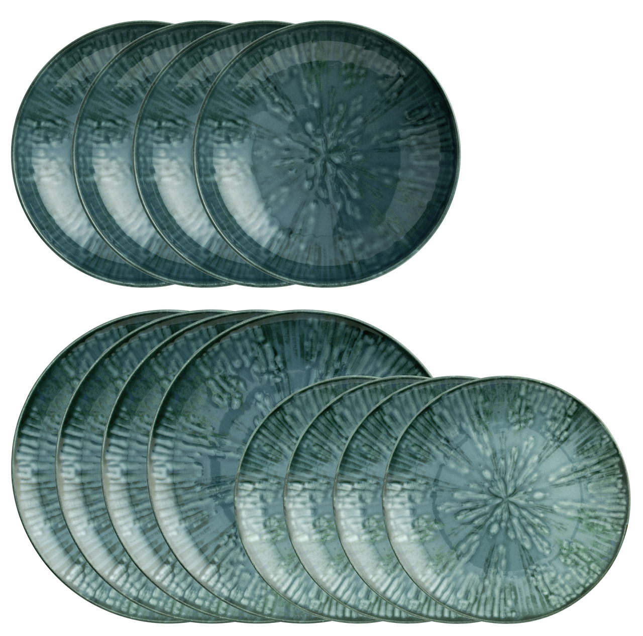 Fusion Blue Porcelain 12 Parça Set