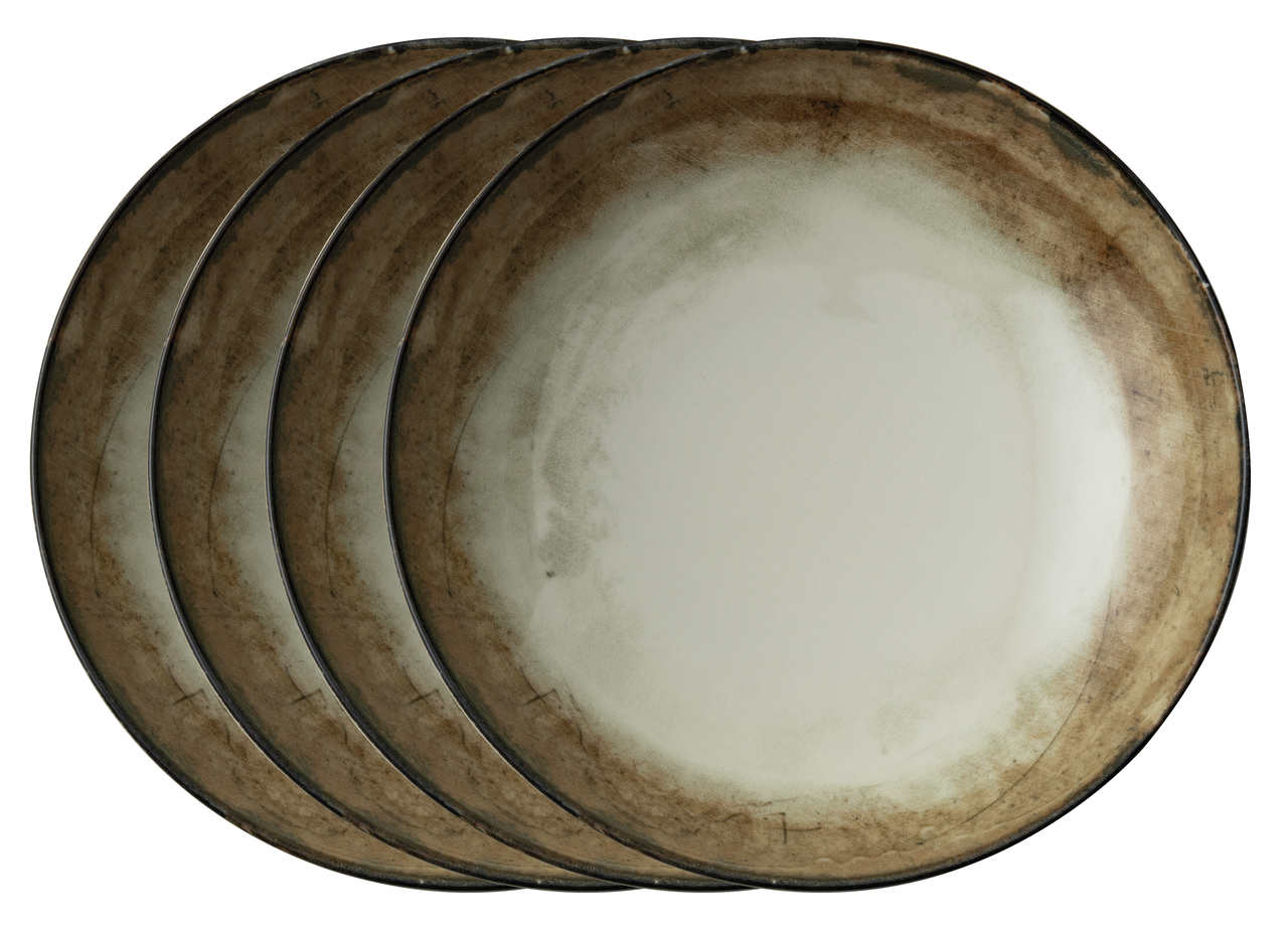 Shade Earth Porcelain 4 Parça 32 Cm Pizza Tabağı