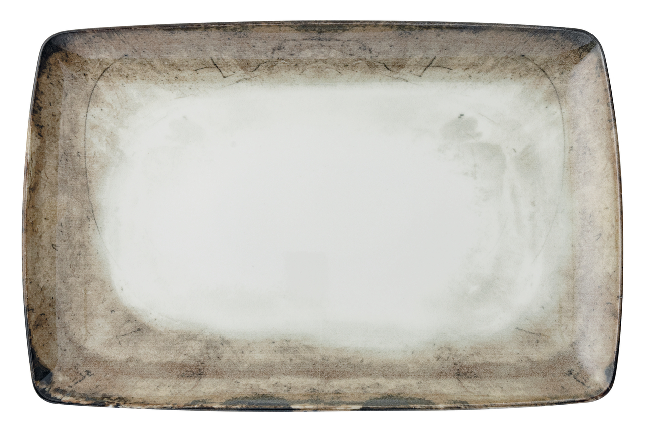 Shade Earth Porcelain 35*22 Cm Oval Servis