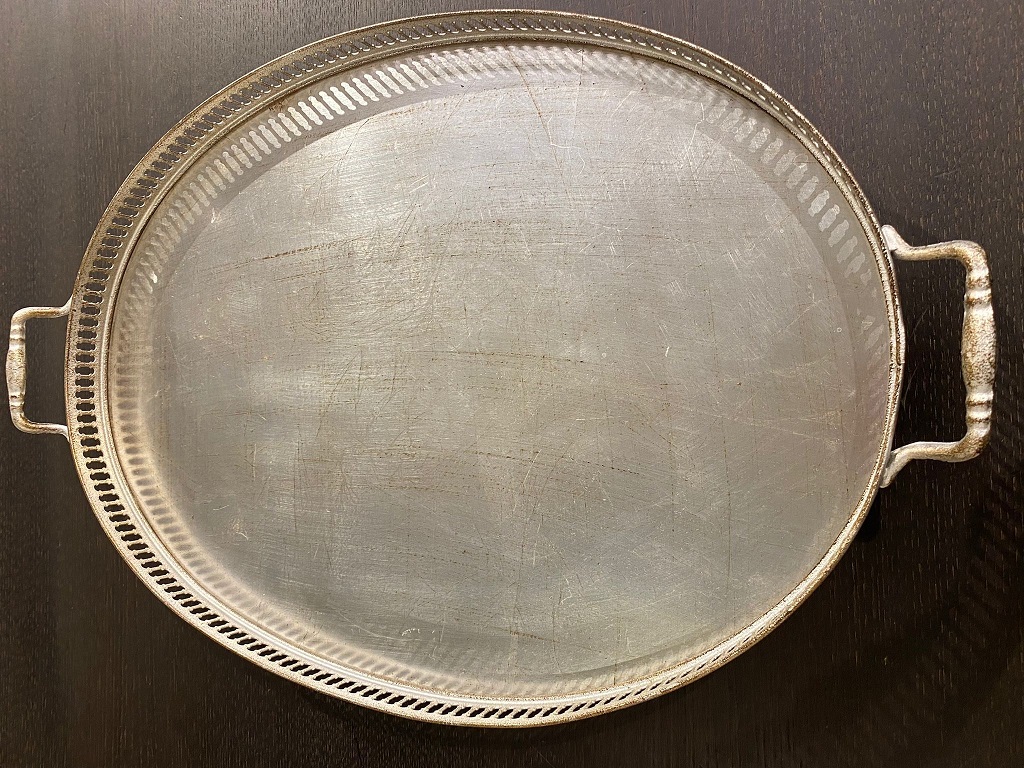 Büyük Boy Oval Italyan Tepsı 30X52Cm