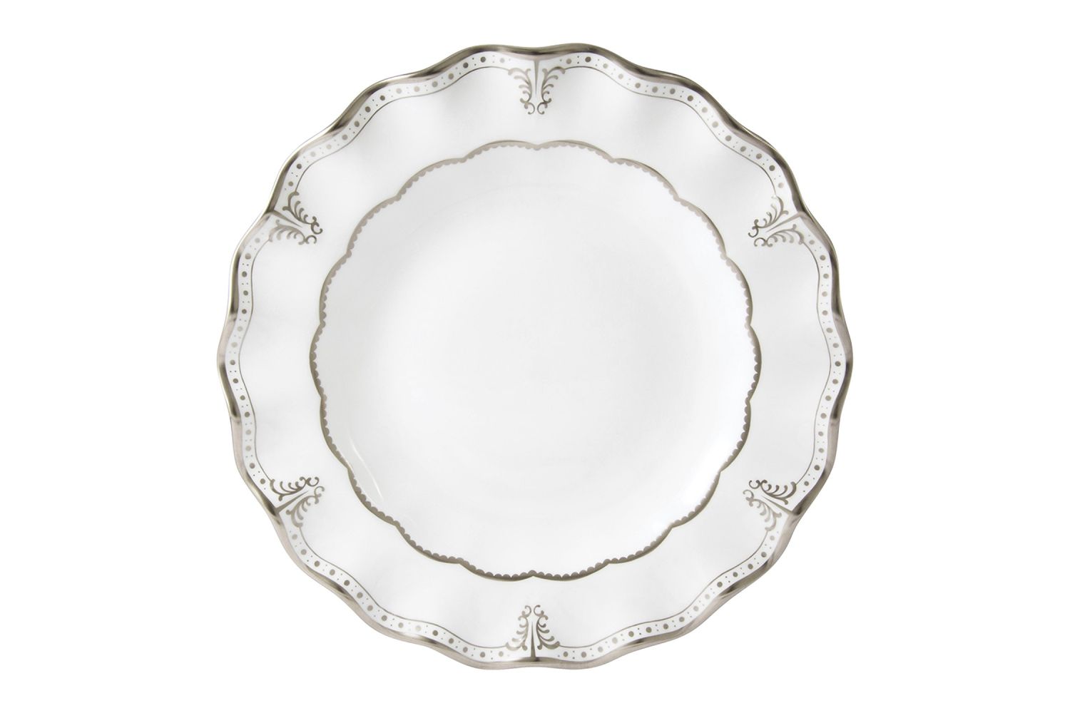 Elizabeth Platinum 27 Cm Yemek Tabağı