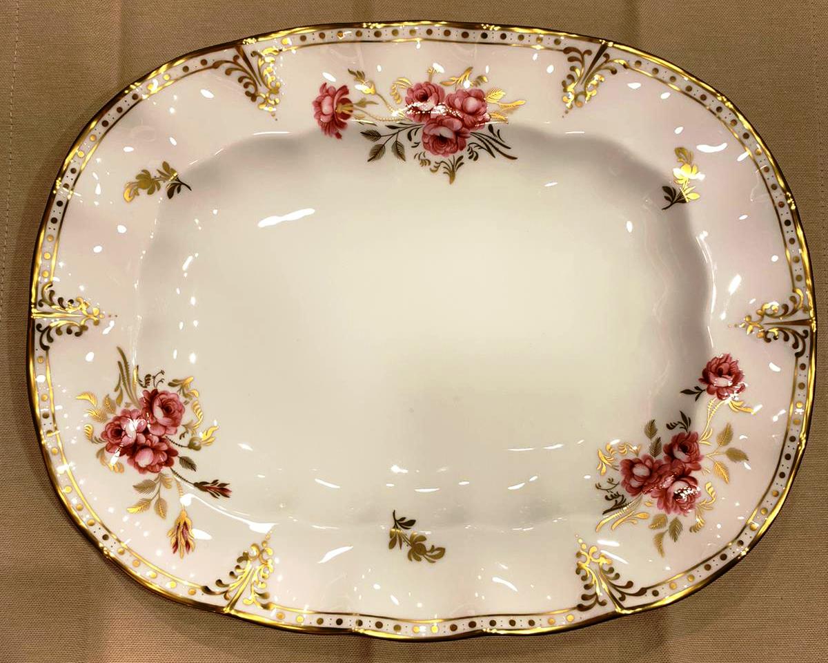 Royal Pınxton Rose 33Cm Oval Servis Tabağı