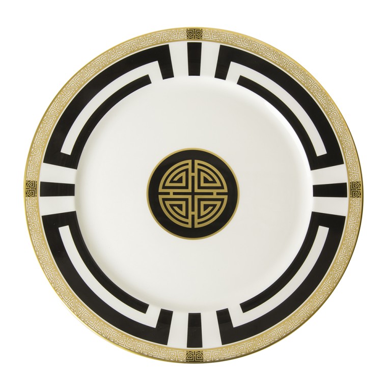 Satori Black 30 Cm Servis Tabağı